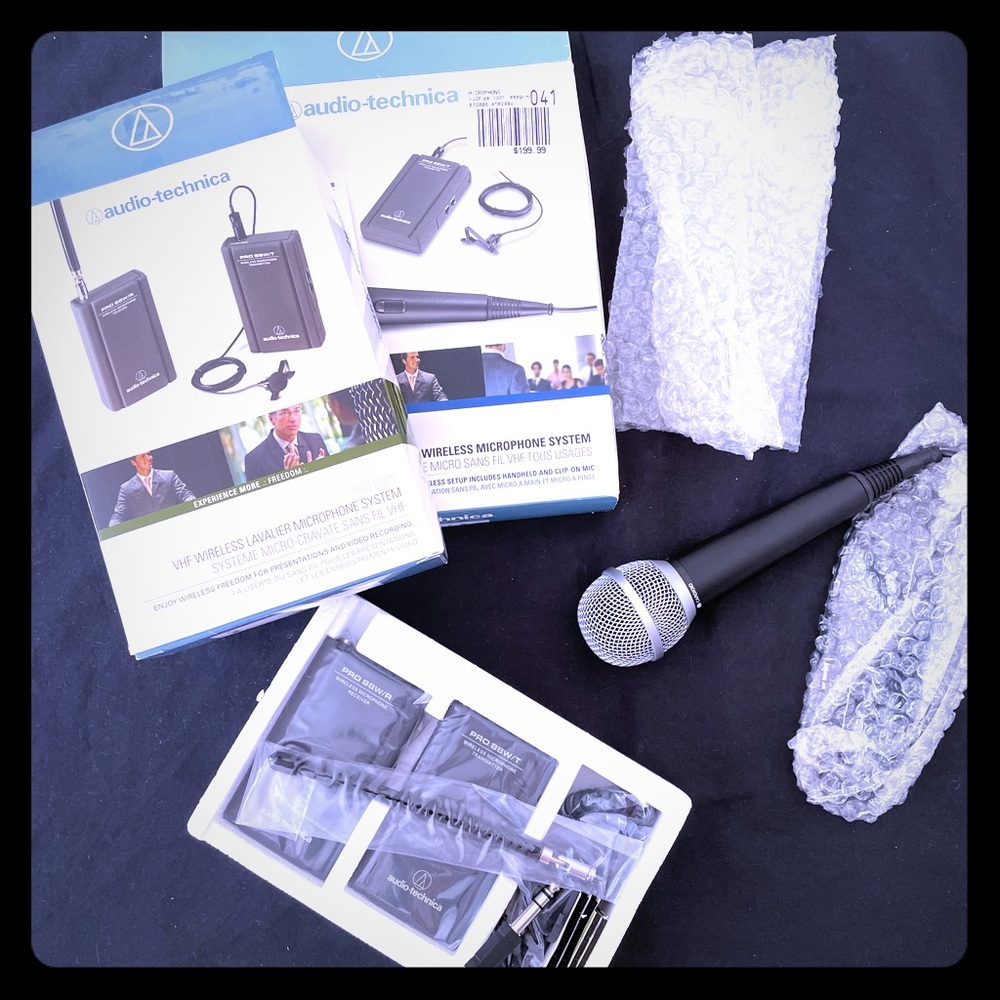 Audio-Technic Wireless Microphone System